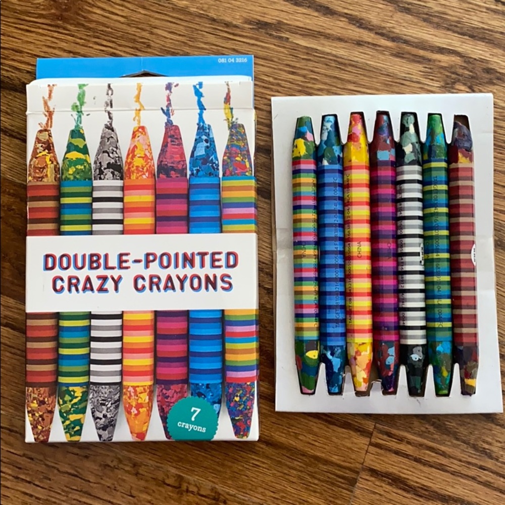 Double Pointed Crazy Crayons